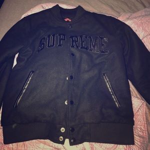 Supreme Wool  Varsity Jacket